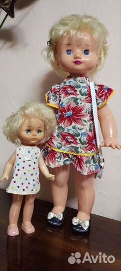 Куклы винтажные лотом. Бронь
