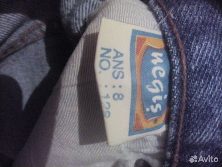 Шорты джинс. д/мальчика на 8-9л.рост 128 маркир