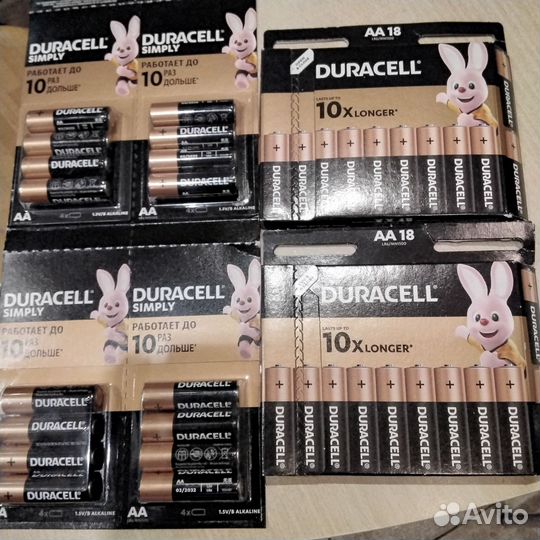 Батарейки v9, AA, duracell, varta,GP,energizer