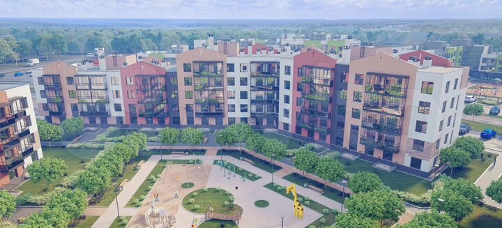 1-к. квартира, 37,4 м², 1/5 эт.