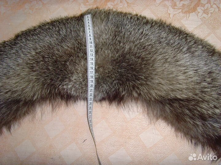 Воротник чернобурка