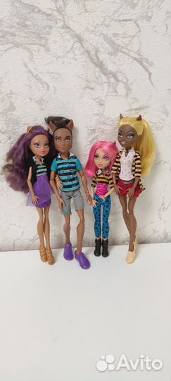 Куклы Монстер Хай семейка Вульф