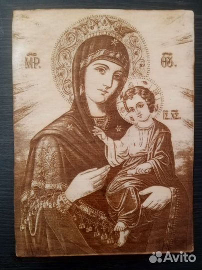 Лазерное выжигание картин, портретов на дереве