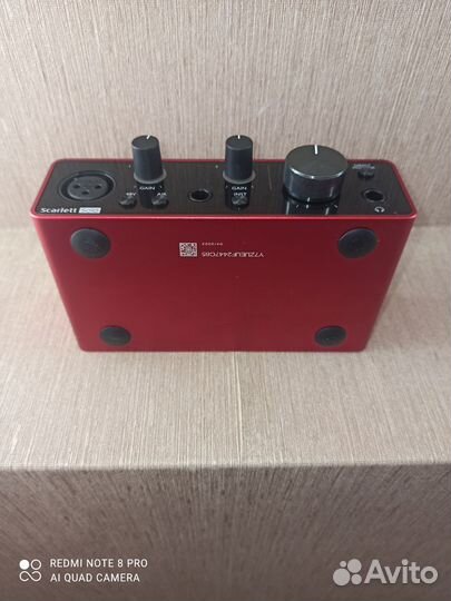 Звуковая Карта focusrite scarlett solo 3rd gen