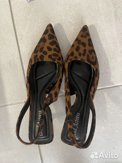 Туфли женские леопардовые 39 размер