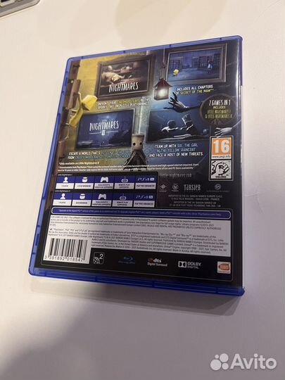 Игра для приставки Little Nightmares 1 + 2 PS4/5