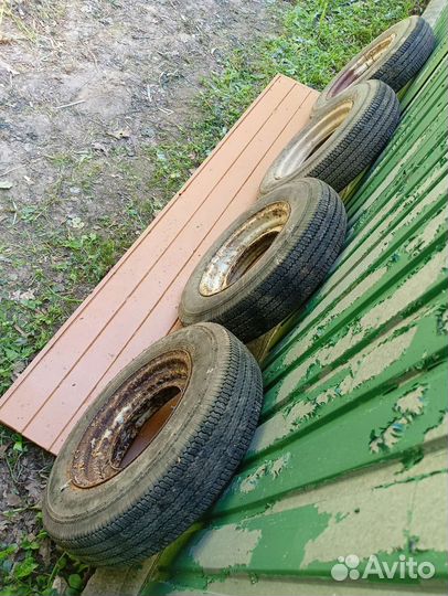 Колёса в сборе на Запорожец