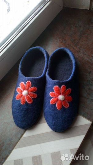 Тапочки эльфики валяные