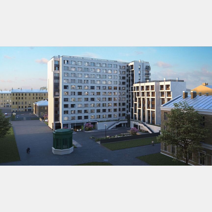 1-к. квартира, 39,5 м², 2/11 эт.