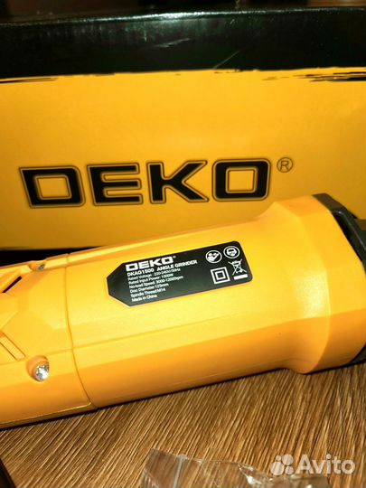 Новая Ушм Болгарка deko dkag1500