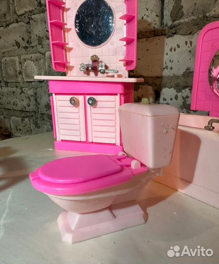 Огромный лот мебели для барби СССР