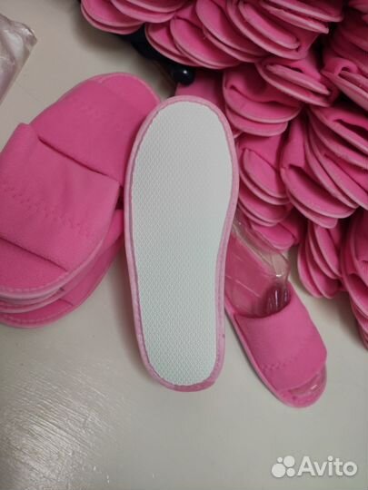 Тапочки флисовые одноразовые