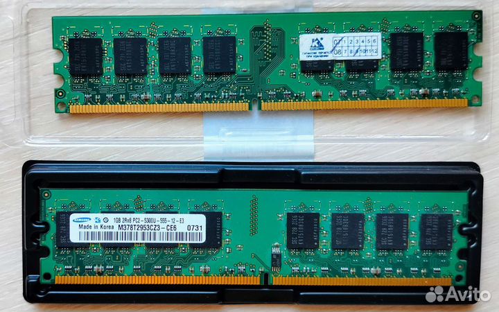 Оперативная память ddr2 2gb samsung