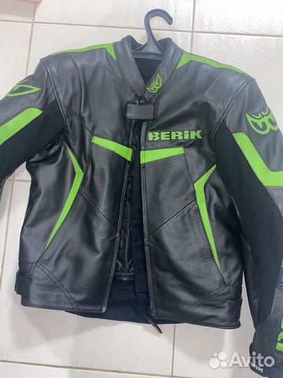 Мотокуртка кожа перфорация 50. доставка