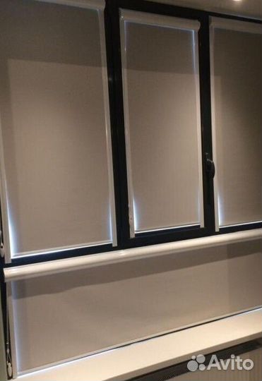 Рулонные кассетные шторы блекаут V7802-A5591