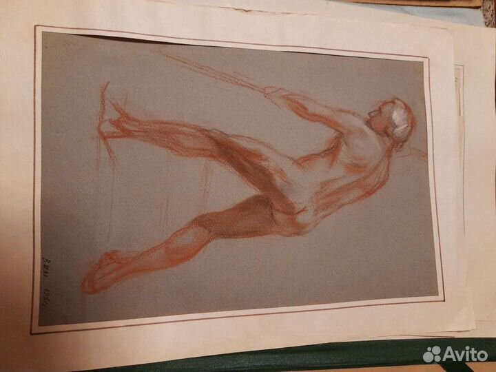 Эскизы, зарисовки (карандаш) СССР