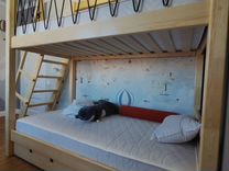 Кроватки из массива дерева