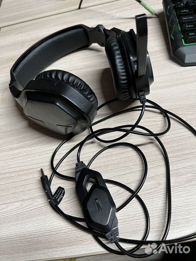 Проводные наушники с микрофоном