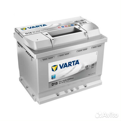 Аккумулятор Varta Silver Dynamiс D15 63 Ач обр.пол