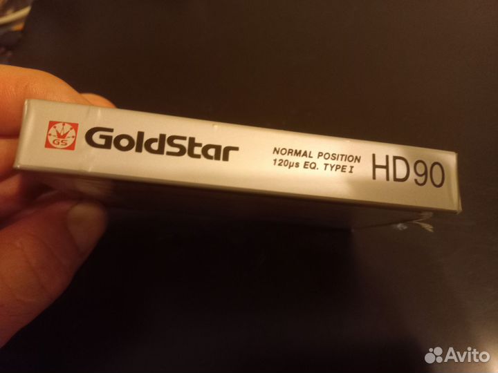 Аудиокассета новая Goldstar HD 90