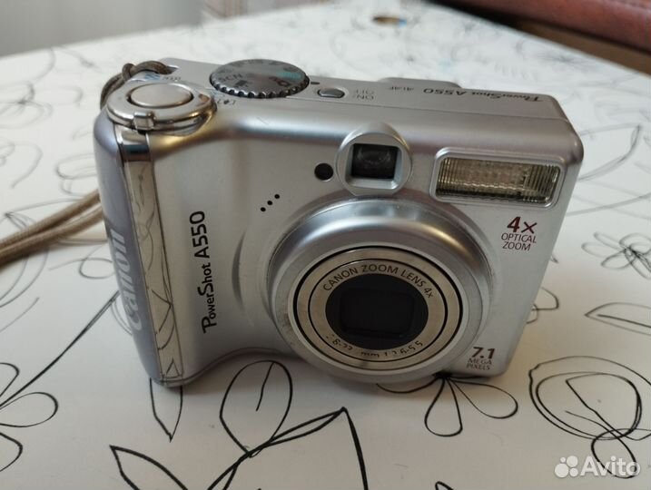 Компактный фотоаппарат canon