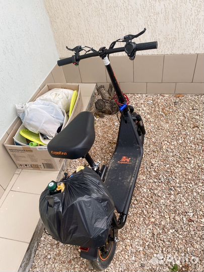 Электросамокат kugoo kirin c1 plus