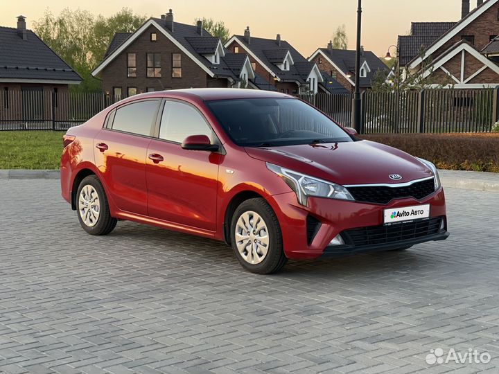 Kia Rio 1.6 AT, 2021, 33 000 км