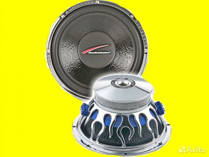Сабвуфер 15'' Audiobahn AW1571T 500W Гарантия