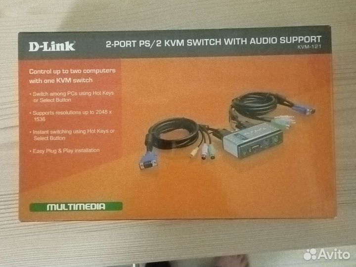Kvm переключатель d link