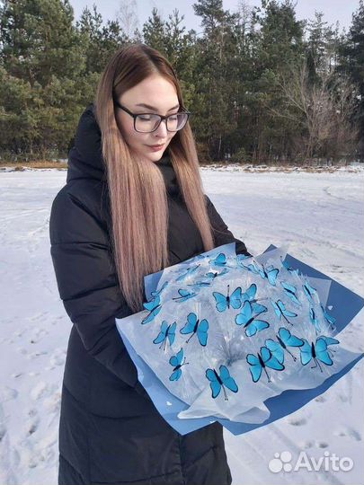 Букет из бабочек