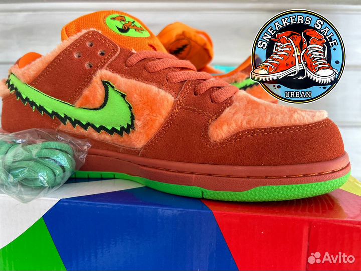 Кроссовки Grateful Dead X Nike SB Dunk Low (41-42