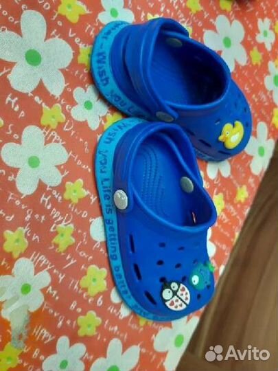 Сандали, сабо, типа Crocs для мальчика кроссовки