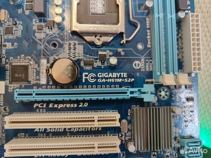 Материнская плата Gigabyte GA-H61M-S2P LGA1155