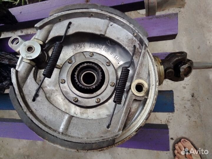 Редуктор заднего моста мот Урал В сборе С карданом
