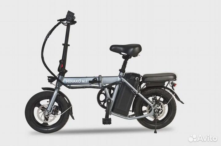 Электровелосипед Minako M1 Gray NEW