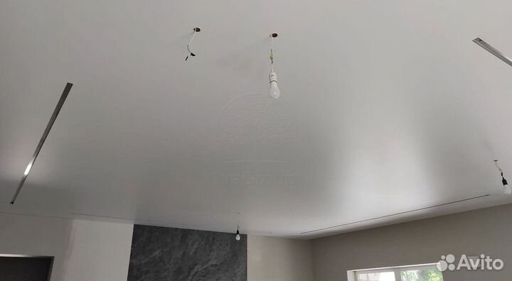 Натяжные потолки. Замер в день обращения