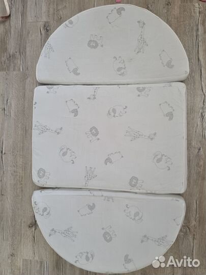 Матрас детский круглый и овальный