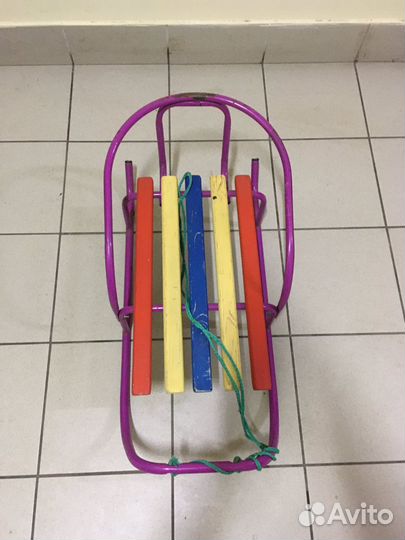 Детские санки без колес