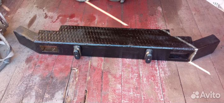 Силовой задний бампер УАЗ Хантер 469