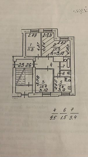 Торговая площадь, 63.9 м²