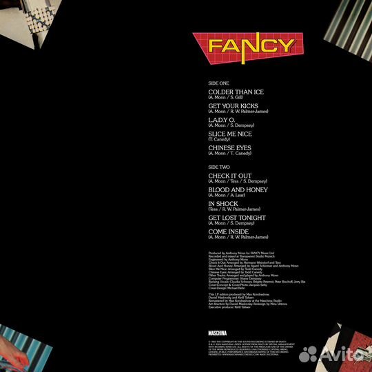 LP: Fancy — «Get Your Kicks» (1985/2023) Limited R