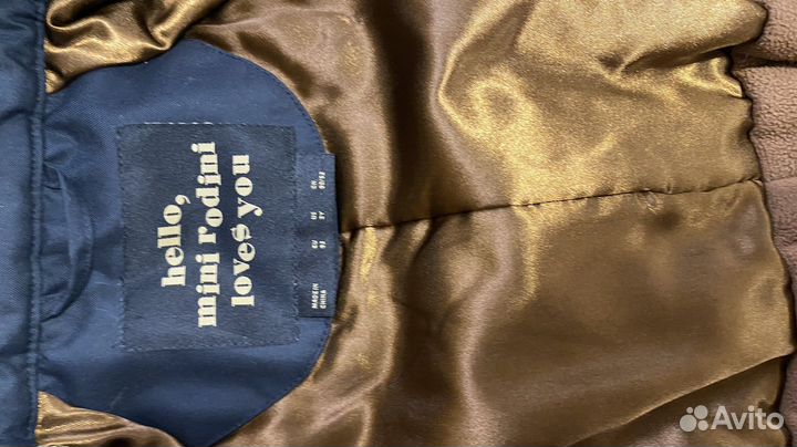 Комбинезон mini rodini панда