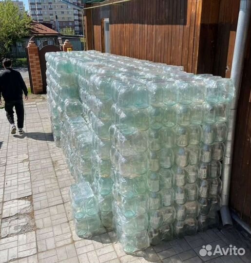 Стеклянная банка 3л (трехлитровая)