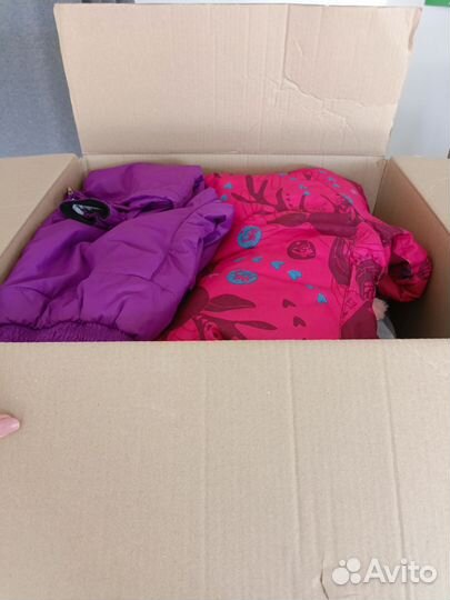 Коробка детских вещей для девочки