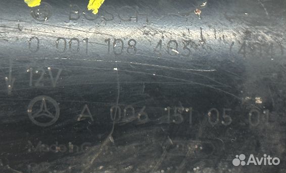 Стартер Mercedes-Benz W211