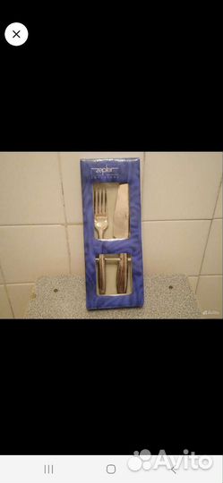 Набор столовых приборов новый