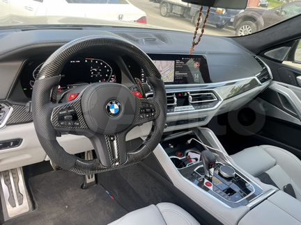 Руль карбон Spectr M на BMW G X6M competitin