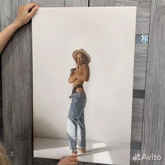 Портрет по фото, Печать на холсте