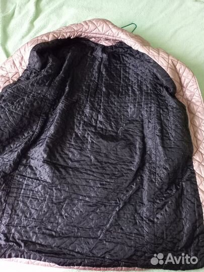 Стёганный плащ пальто