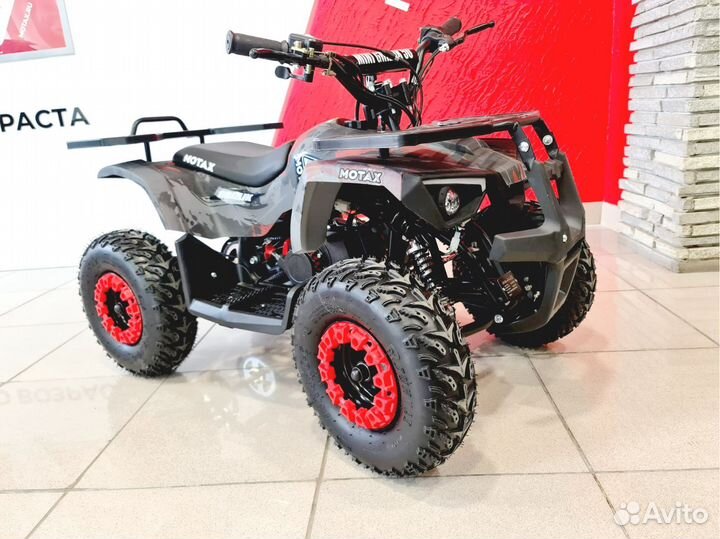 Детский квадроцикл Mini Grizlik X16 (PS) красный